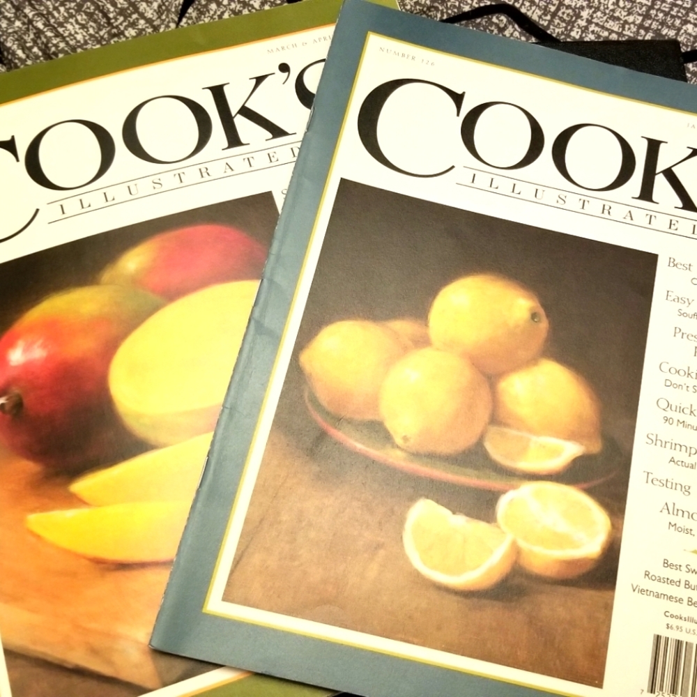 Cooks Illustrated Cookbooks